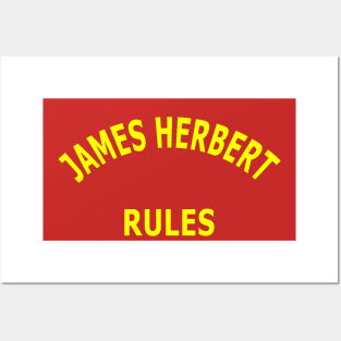 James Herbert Rules Posters and Art
